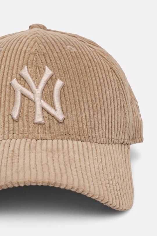 Bavlněná baseballová čepice New Era NEW YORK YANKEES 60565329 béžová AW24