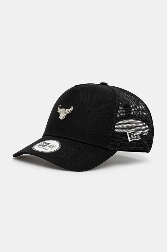 New Era czapka z daszkiem METALLIC TRUCKER CHICAGO BULLS pozostałe czarny 60565181