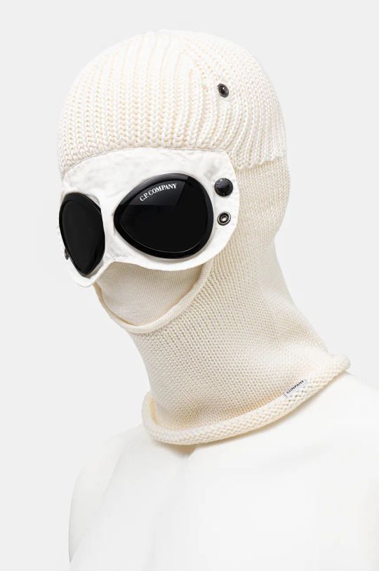 Doplňky Vlněná kukla C.P. Company Ski Mask 17CMAC301A005509A béžová