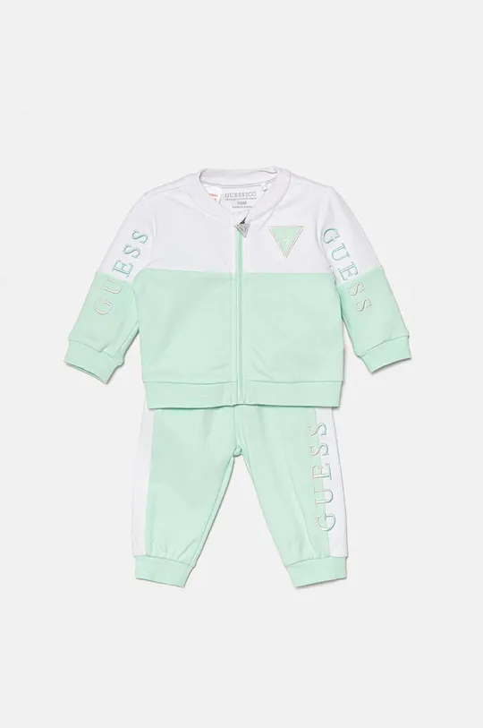 Pamučni komplet za bebe Guess H4YW00.KA6W4.B.9BYH plava AW24