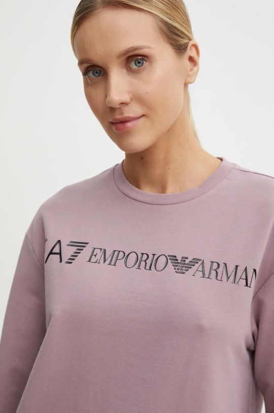 Tepláková souprava EA7 Emporio Armani TJTXZ.8NTV54.23BC fialová