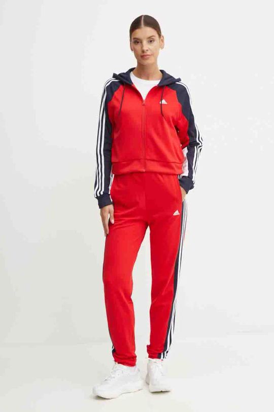 adidas dres Boldblock dzianina czerwony IX9270