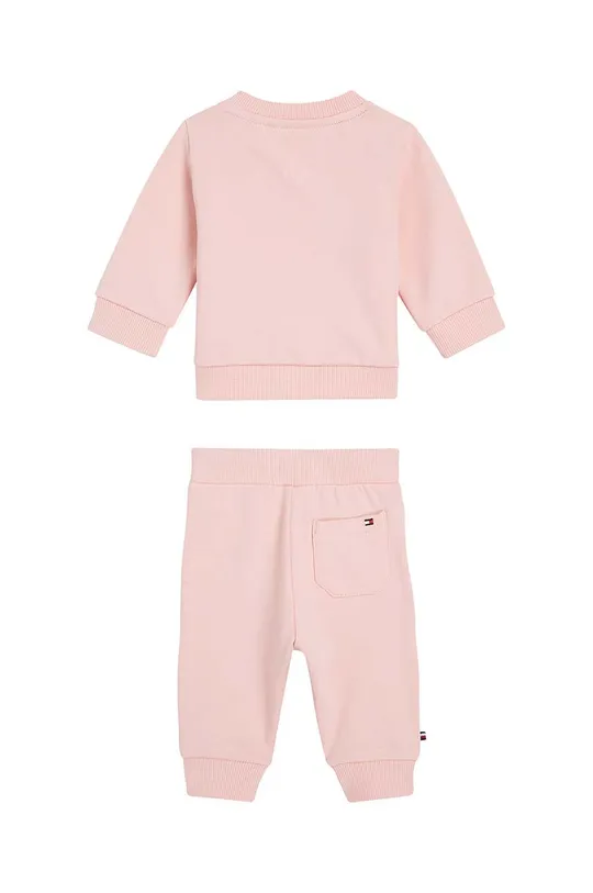 Cпортивний костюм для немовлят Tommy Hilfiger KN0KN01863.G.9BYH рожевий AW24