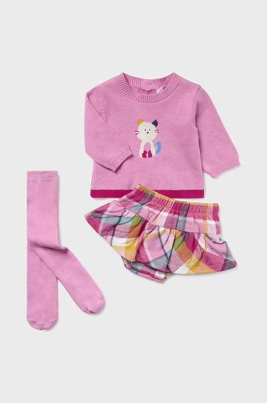 Mayoral Newborn set per bambini maglia rosa 2817.2T.Newborn.9BYH