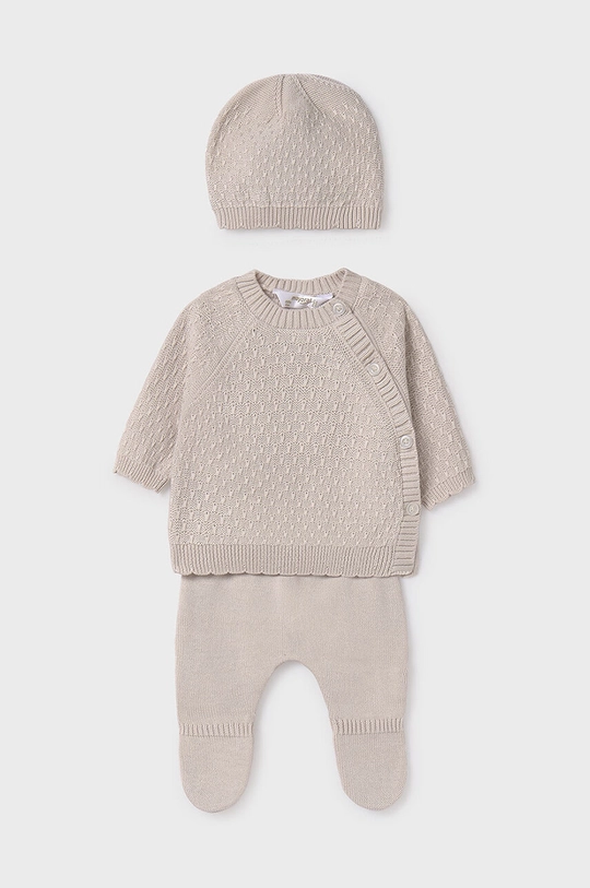 Mayoral Newborn set per bambini maglia beige 9514.1R.Newborn