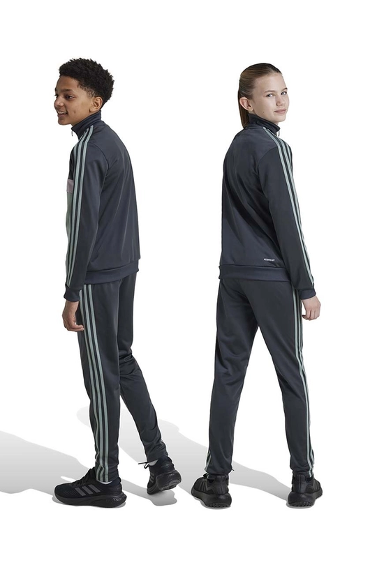 Дитячий спортивний костюм adidas Performance REALIDS TS IT3776 коричневий AW24