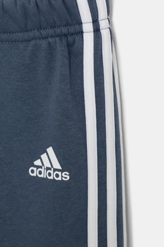 Kojenecká tepláková souprava adidas I BOS LOGOOG tyrkysová IZ4979