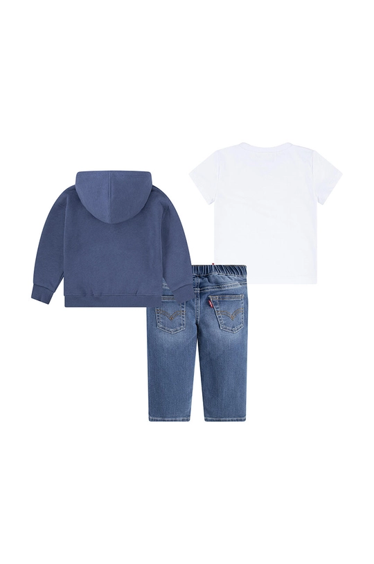 Komplet za bebe Levi's FULL ZIP HIKING TEE & PANT 6EL340 mornarsko plava AW24