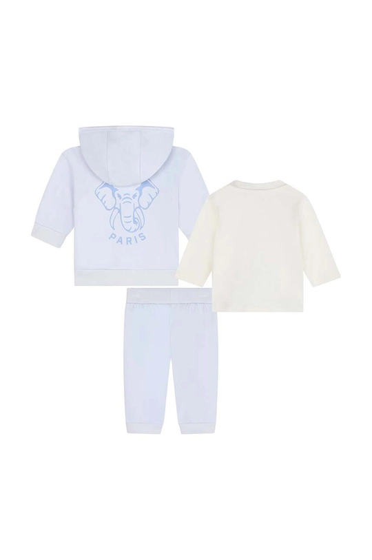 Kenzo Kids compleu bebe K60460.54.81 albastru AW24