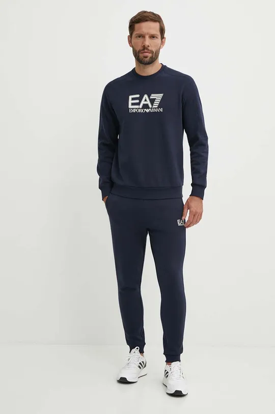 темно-синій Спортивний костюм EA7 Emporio Armani Чоловічий