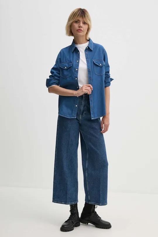 Πουκάμισο Pepe Jeans REGULAR SHIRT μπλε