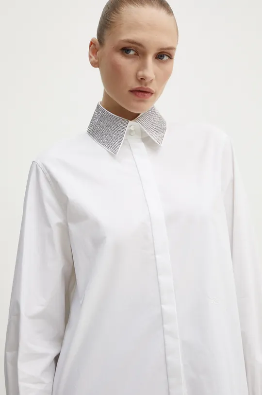 Бавовняна сорочка Karl Lagerfeld білий 245W1601