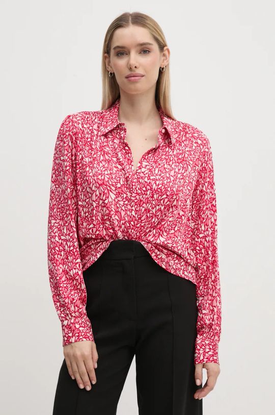 United Colors of Benetton camicia regolare rosa 5SUUDQ09J