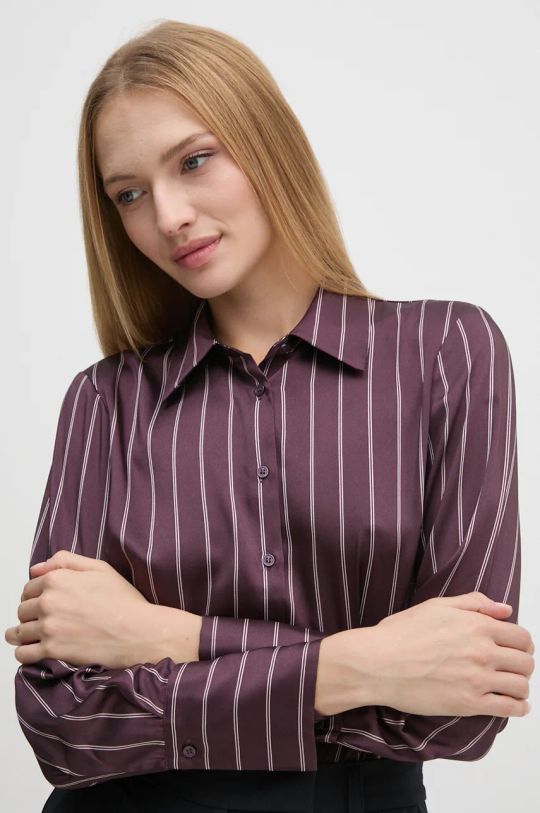 Sisley camicia violetto 5WDJLQFF7