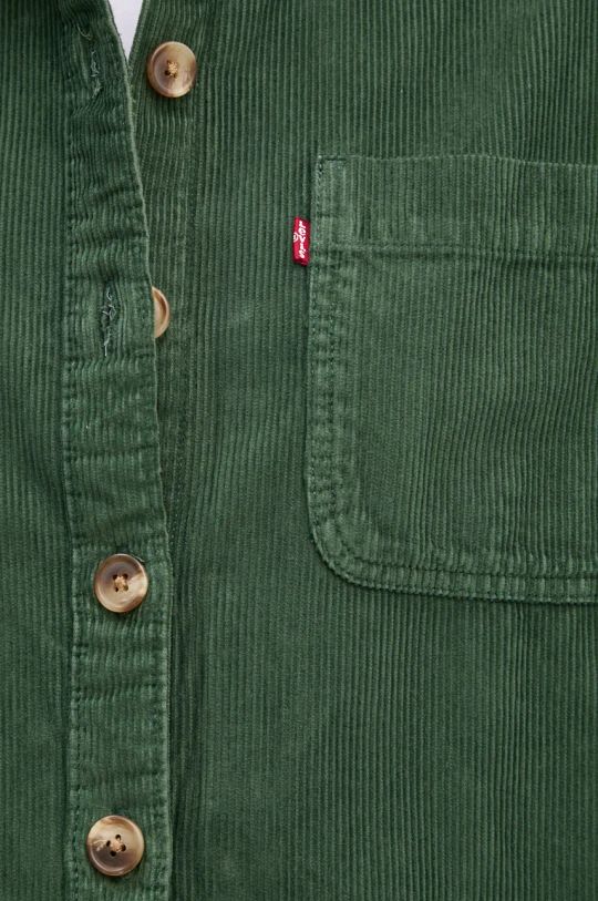 Levi's cămașă din velur A8691 verde