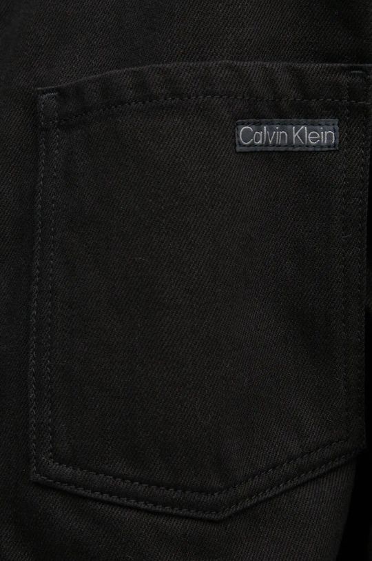 Calvin Klein Jeans koszula jeansowa czarny J20J224381