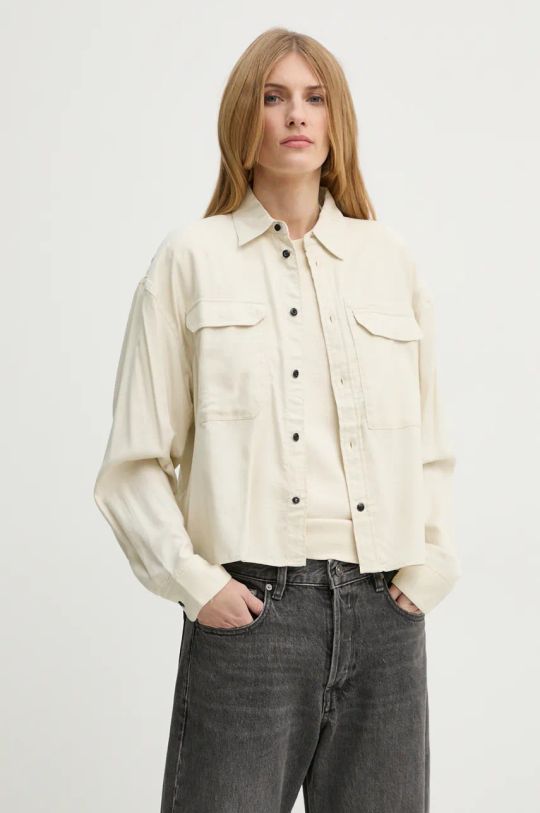 G-Star Raw camicia D25242.D719 beige AW24