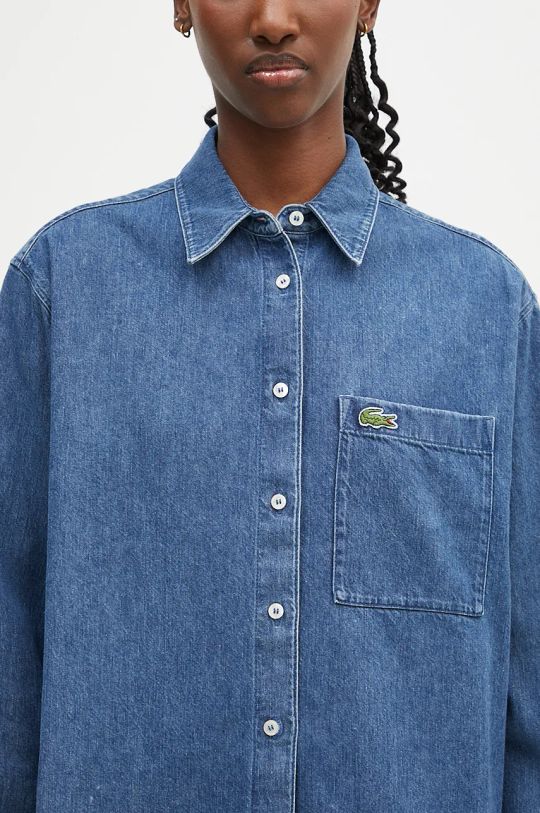 Lacoste cămașă din denim albastru CF0036