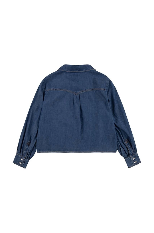 Dětská riflová košile Levi's L/S WESTERN DENIM SHIRT 4EL063 modrá AW24