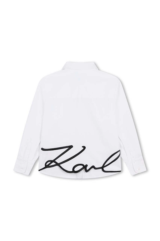 BIMBA Karl Lagerfeld camicia per bambini Z30217.156.162 bianco