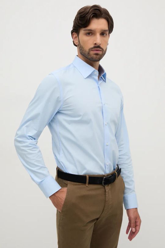 BOSS camicia blu 50519859