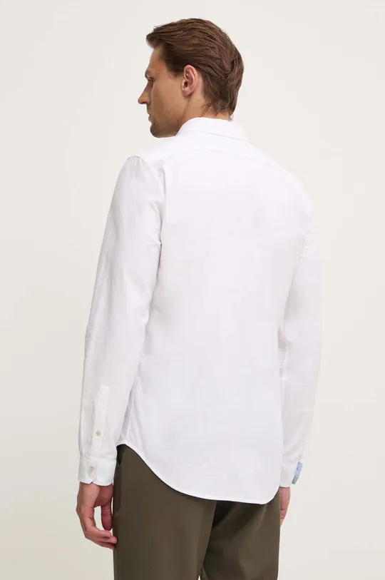 λευκό Βαμβακερό πουκάμισο PS Paul Smith