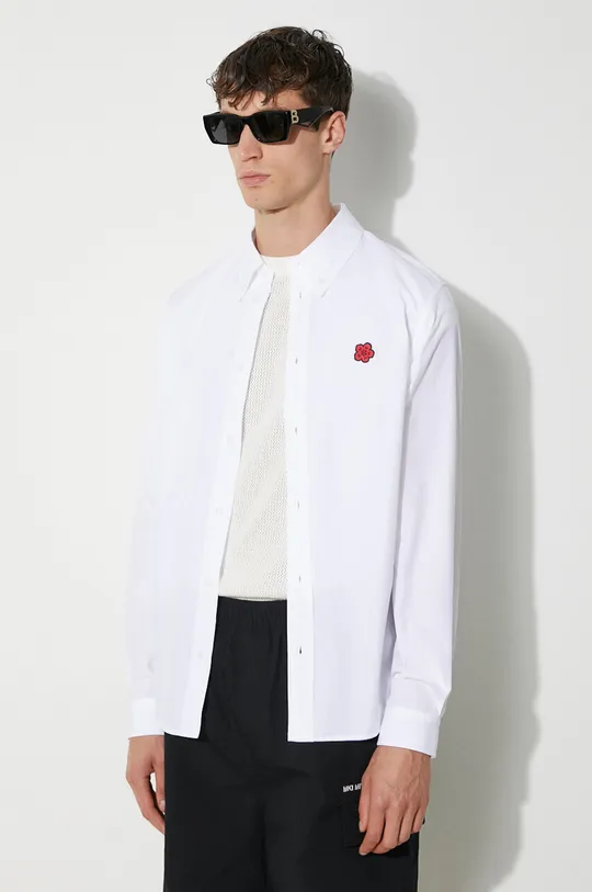 білий Бавовняна сорочка Kenzo Boke Flower Crest Shirt