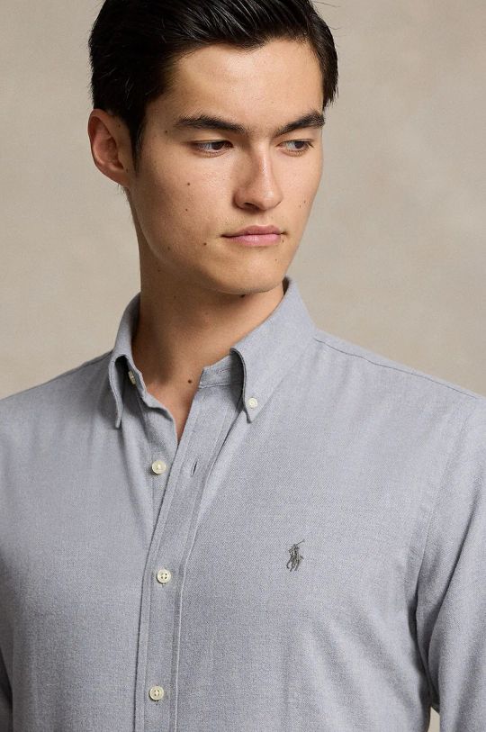 Polo Ralph Lauren camicia grigio 710953354