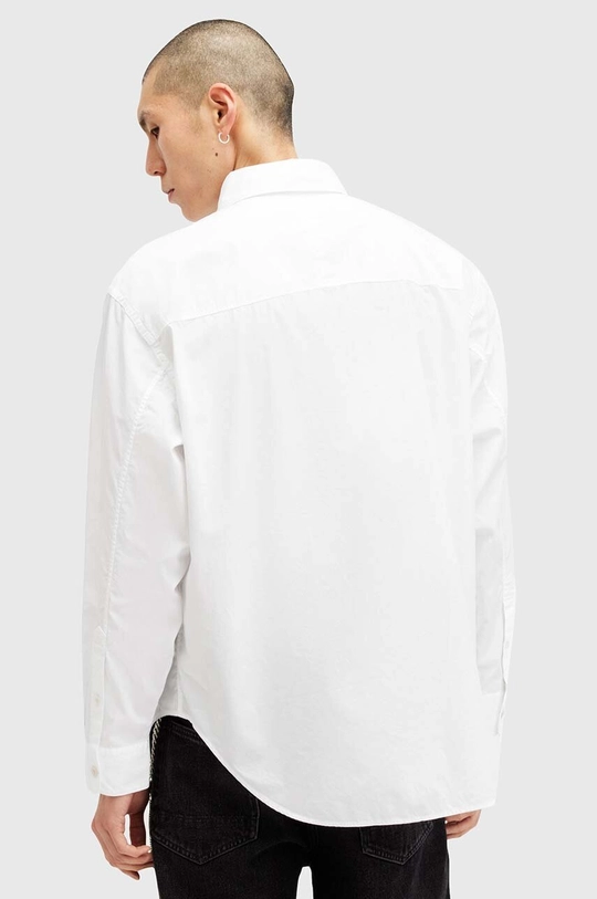 AllSaints camicia in cotone SUTTA LS SHIRT bianco M097SB