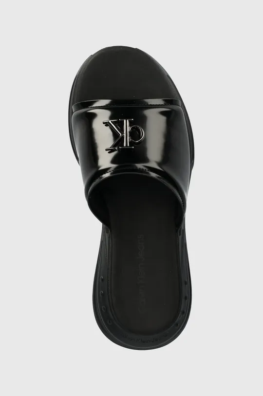 čierna Šľapky Calvin Klein Jeans CHUNKY COMF SLIDE MTR
