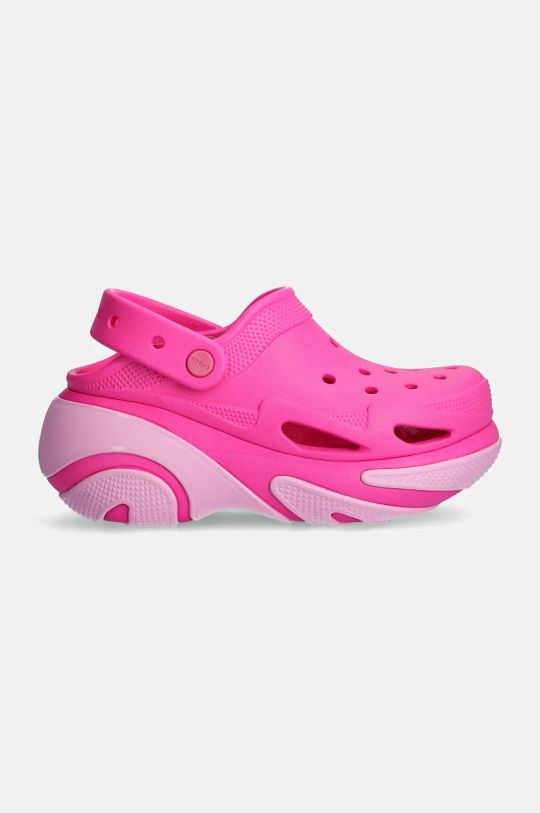 Natikače Crocs Bubble Crush Clog 210061.6TW roza AW24