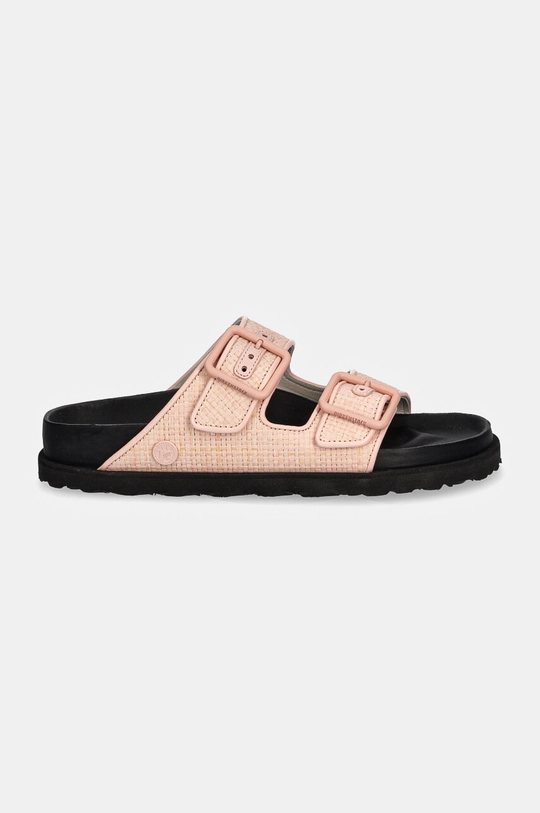 Birkenstock 1774 klapki Arizona Raffia Luxe 1028845. różowy AW24