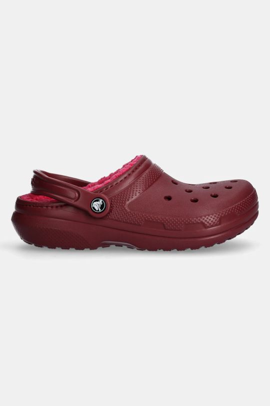 Παντόφλες Crocs Classic Lined Clog 203591.6XH κόκκινο AW24