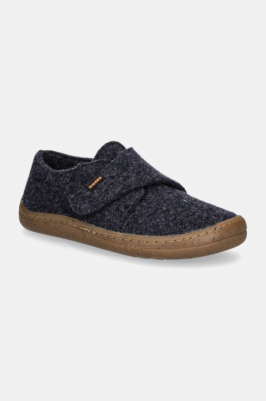 Froddo ciabatte per bambini BAREFOOT WOOLY blu navy G1700341.31.34