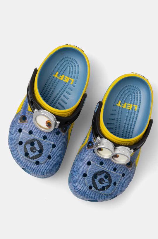 Дитячі шльопанці Crocs DESPICABLE ME CLASSIC CLOG 209489.DESPICABLE.ME.CL блакитний