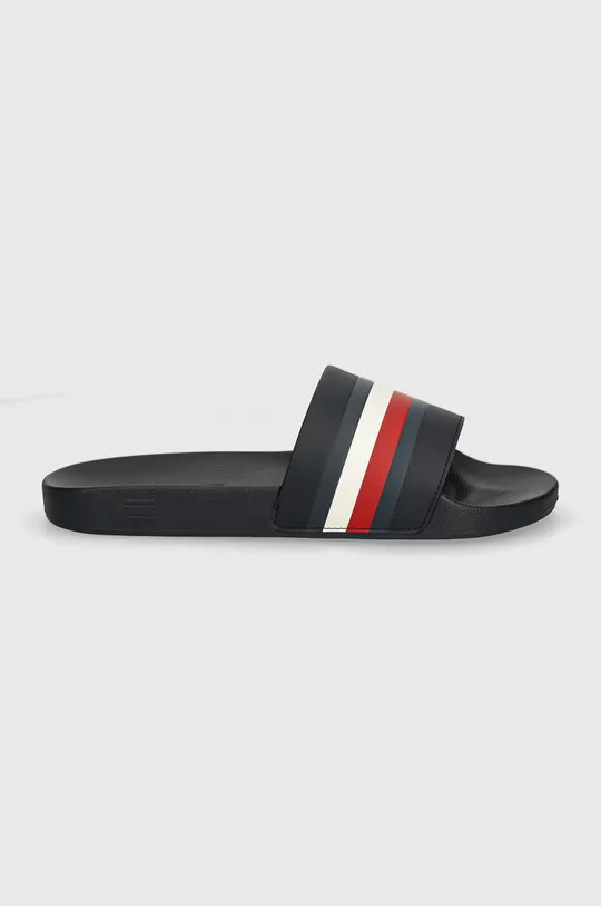 Natikače Tommy Hilfiger HILFIGER POOL SLIDE FM0FM05233 mornarsko plava AW24