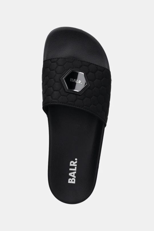 BALR. klapki Beach Slide czarny B1520.1004