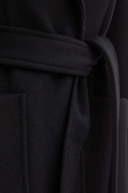 Шерстяное пальто MAX&Co. 2428086014200 чёрный