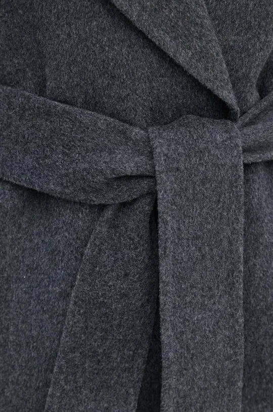 Вовняне пальто Marella 2423016011200 сірий