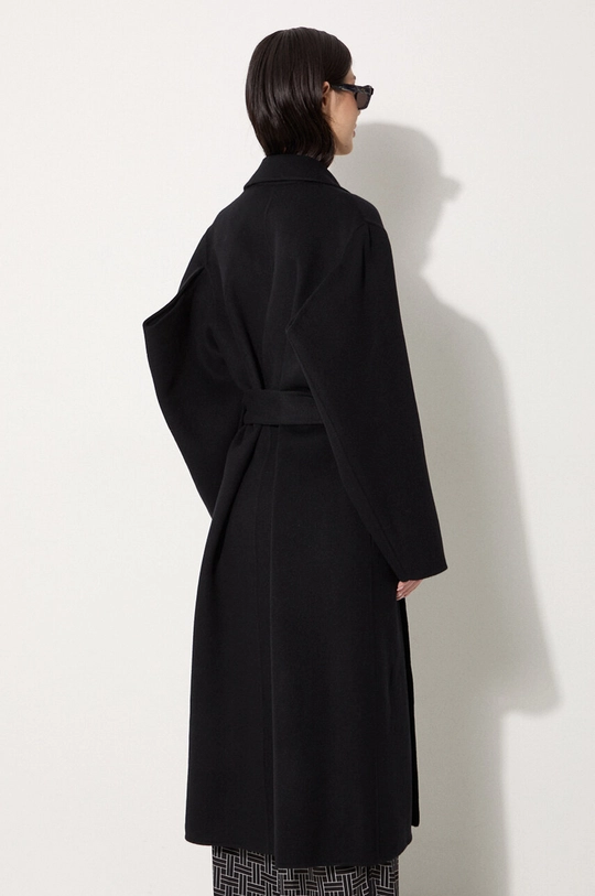 Clothing Kenzo wool coat Long Cashemere Coat FE62MA2169WA.99 black