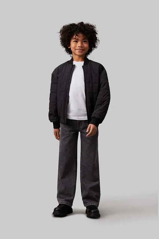 Дитяча куртка-бомбер Calvin Klein Jeans Для хлопчиків