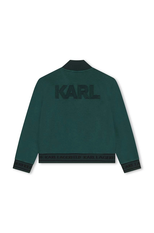 Băieți Karl Lagerfeld geaca bomber pentru copii Z30259.126.150 verde