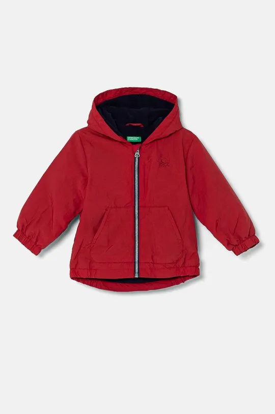 Дитяча куртка United Colors of Benetton з підкладкою бордо 2IGGGN01L.P.Seasonal