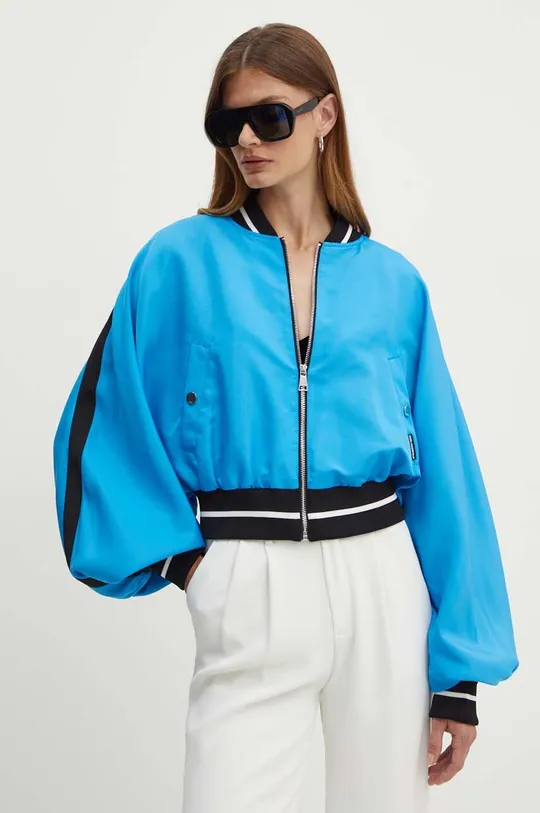 blu Karl Lagerfeld giacca bomber Donna