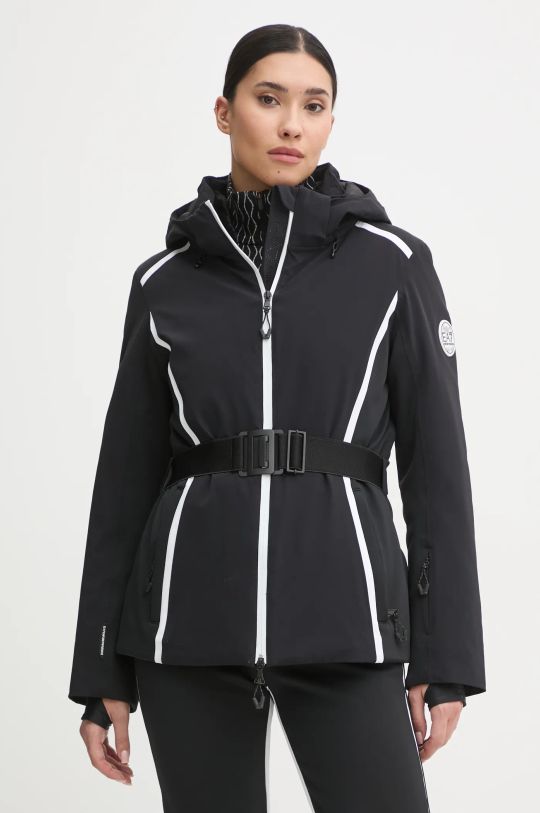 Smučarska jakna EA7 Emporio Armani St. Moritz Fashion Prijazno od planeta črna TN44Z.6DTG01.1200