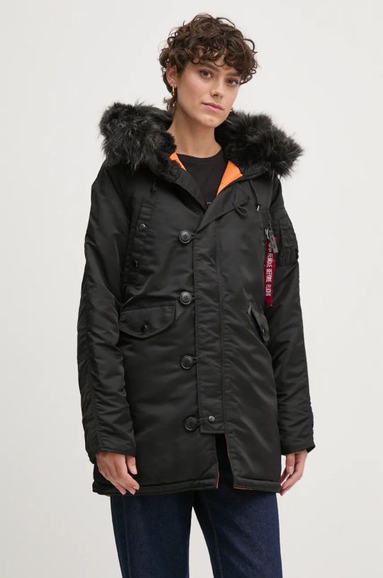 Alpha Industries geaca N-3B VF 59 Wmn cu captuseala negru 113007