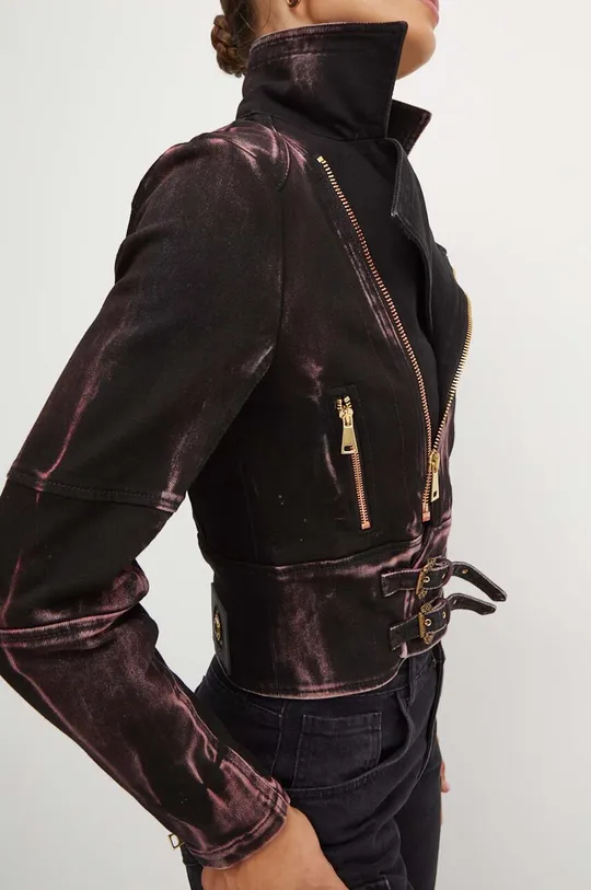 Джинсовая куртка Versace Jeans Couture чёрный 77HAS460.DW081F01