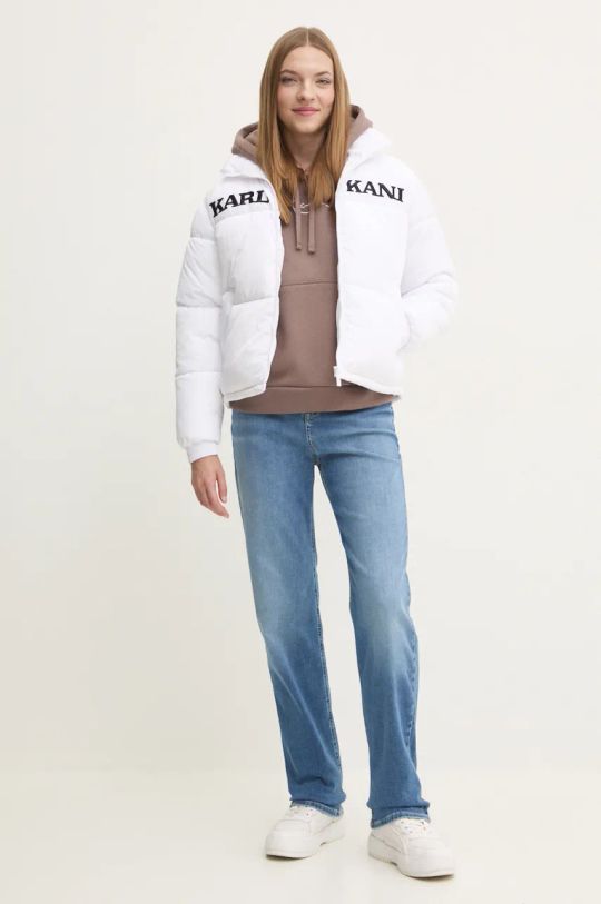 Jakna Karl Kani 61760001 bela AW24