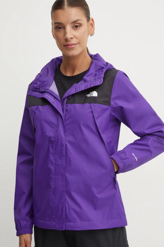 Outdoor jakna The North Face Antora bez tople podstave ljubičasta NF0A7QEUS961