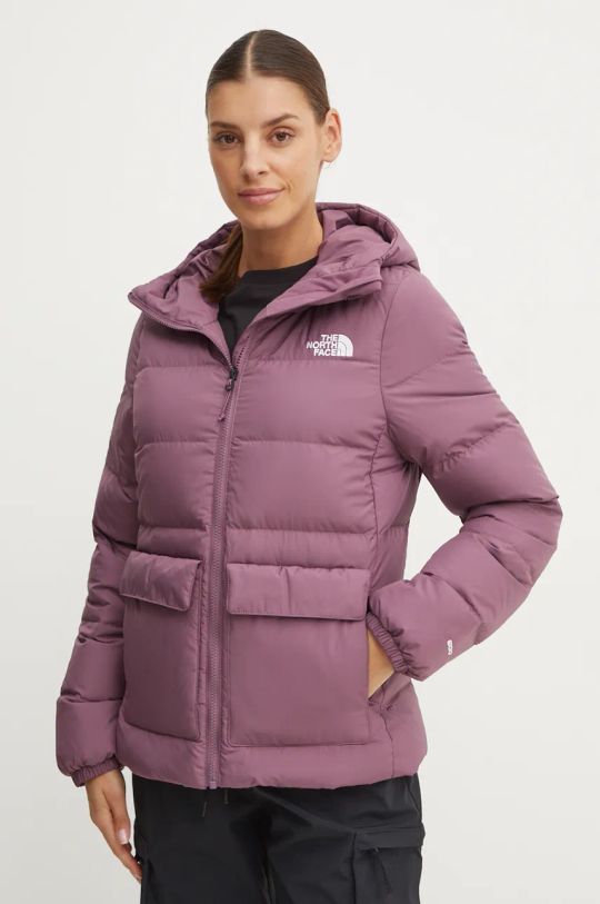 Bunda The North Face Gotham s podšívkou růžová NF0A84IW1NI1